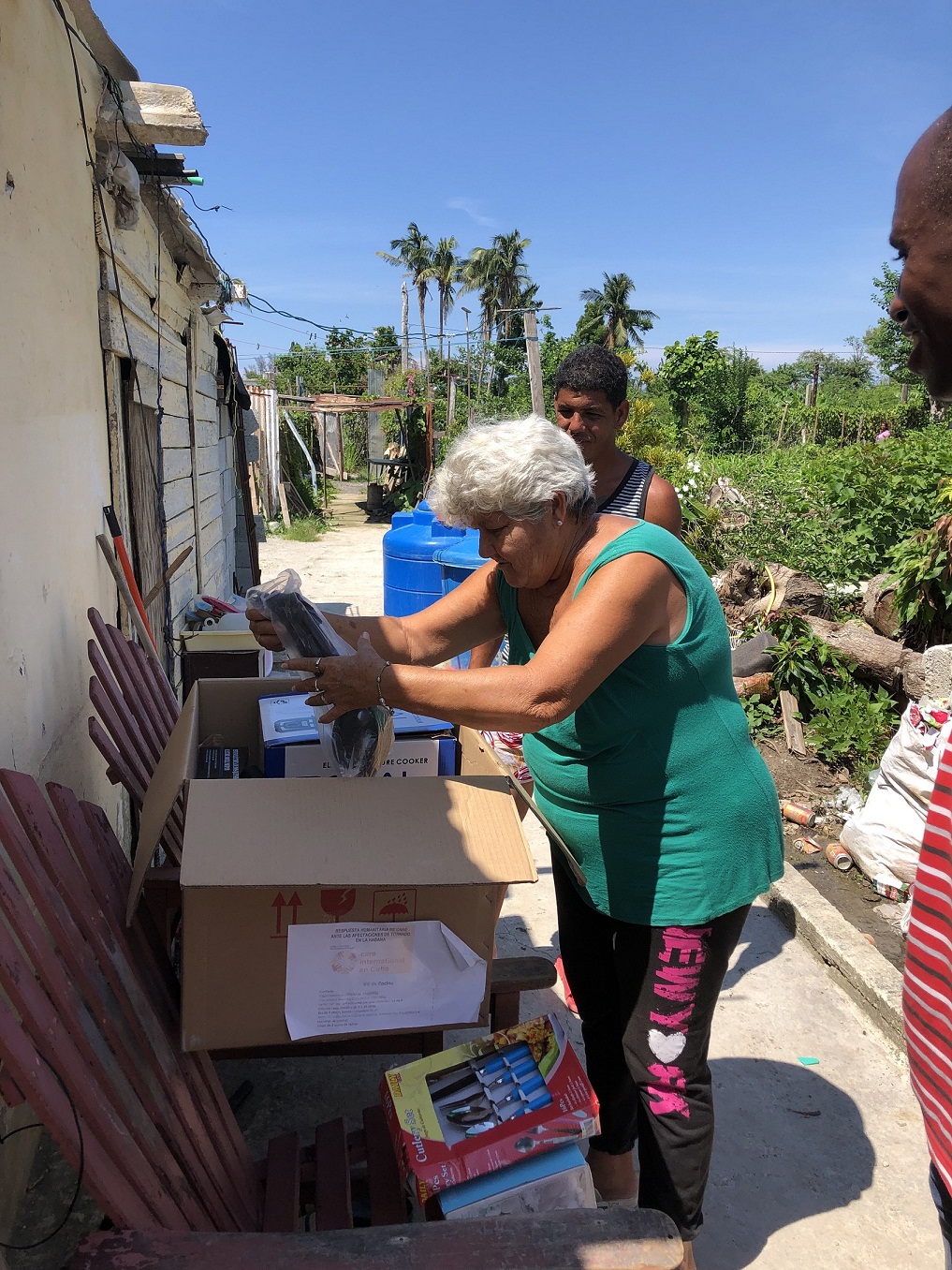 Respuesta al tornado en La Habana