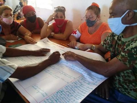 Comunidad Martí en taller AVC