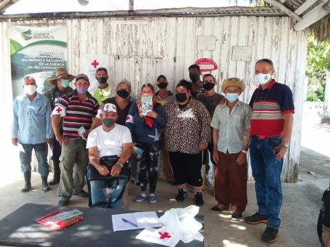 Taller AVC en la CCS Ramón López Peña, municipio Sandino