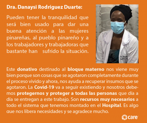 Testimonio de la Dra. Danaysi Rodríguez