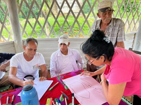 Campesinas y campesinos fortalecen su capacidad de resiliencia ante desastres 4